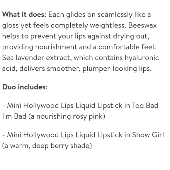 NEW Charlotte Tilbury Mini Hollywood Lips Duo - Picture 6 of 12